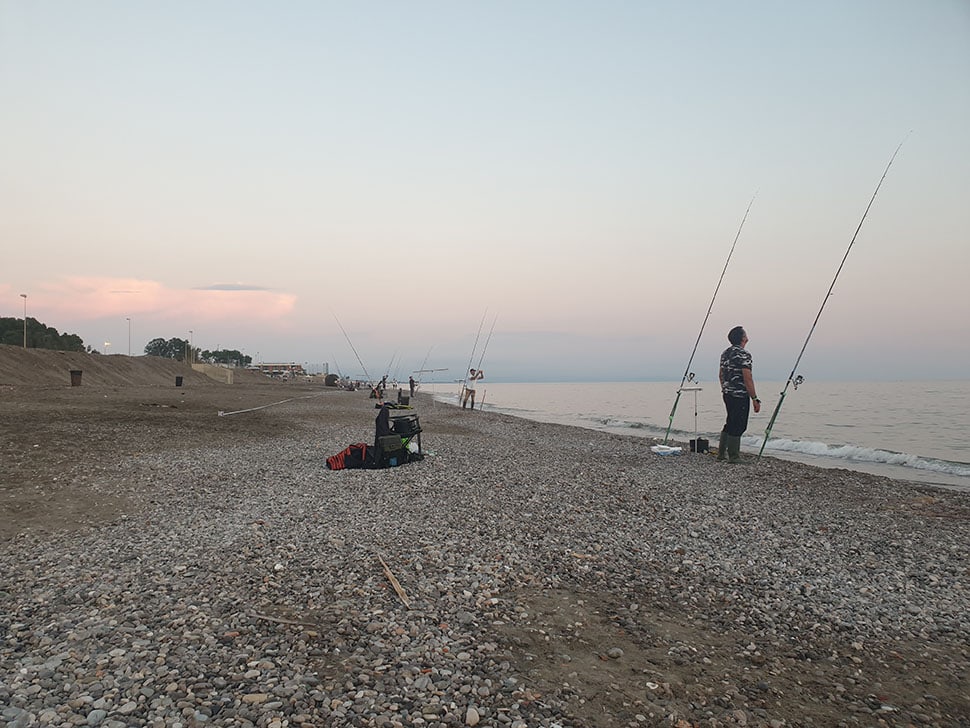 Campionato Italiano Surfcasting 2021 Spiaggia