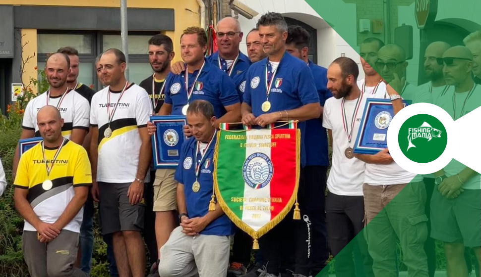 Valdera Pontederese Colmic campione d'Italia Colpo 2022