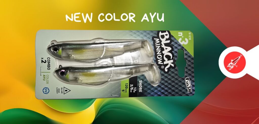 Nuova colorazione AYU Black Minnow