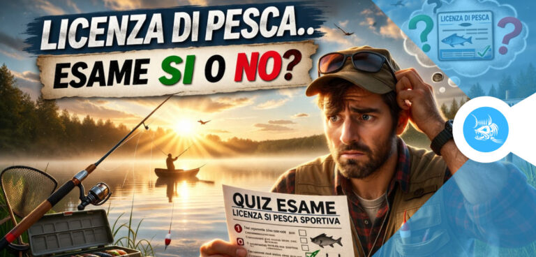Licenza di pesca con esame?