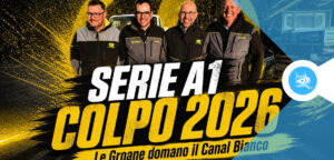 Le Groane escono dal Canal Bianco al comando del Trofeo di Serie A1 Colpo 2026