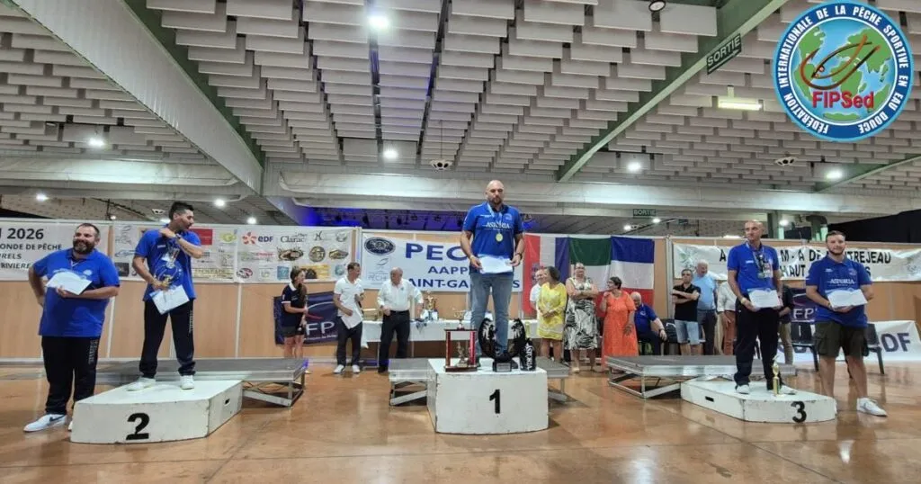 Podio individuale trota torrente 2026 mondiale
