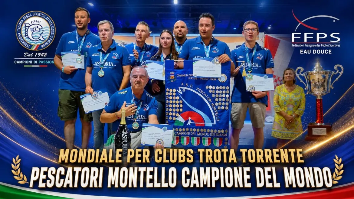 Italia pigliatutto al Mondiale Nazioni e Clubs di trota torrente 2026
