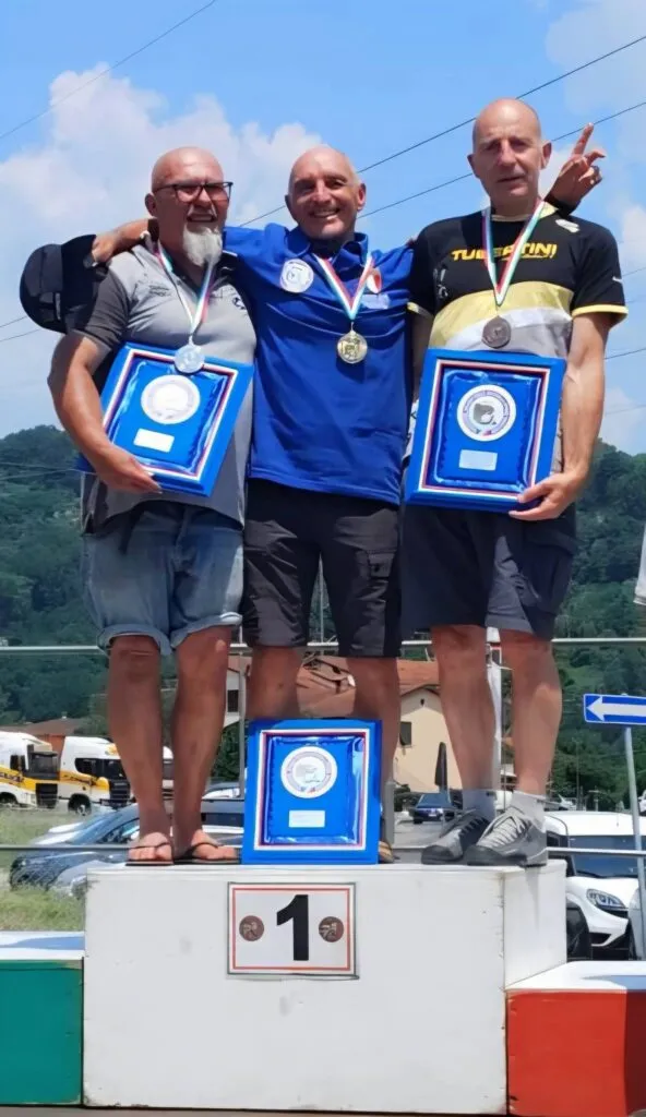 Podio italiano master trota torrente 2026