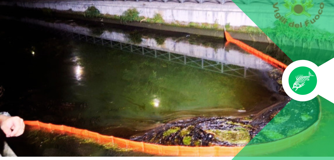 Sversamento Idrocarburi nel Naviglio Grande