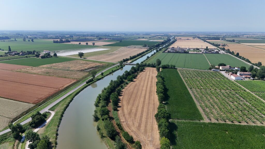 Panoramica campo gara Centrale Lama