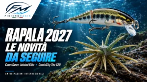 Rapala CountDown Jointed Elite e CrushCity The CEO nella copertina delle anticipazioni 2027.