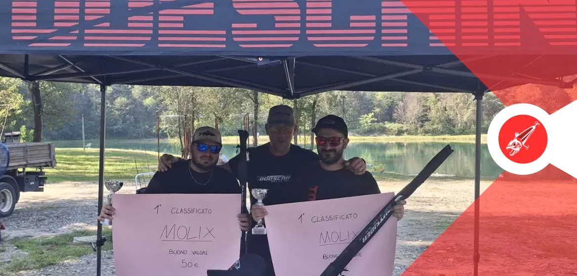 Il Pesorto ha ospitato il Trofeo Solidale di spinning organizzato da Todeschini per la pesca